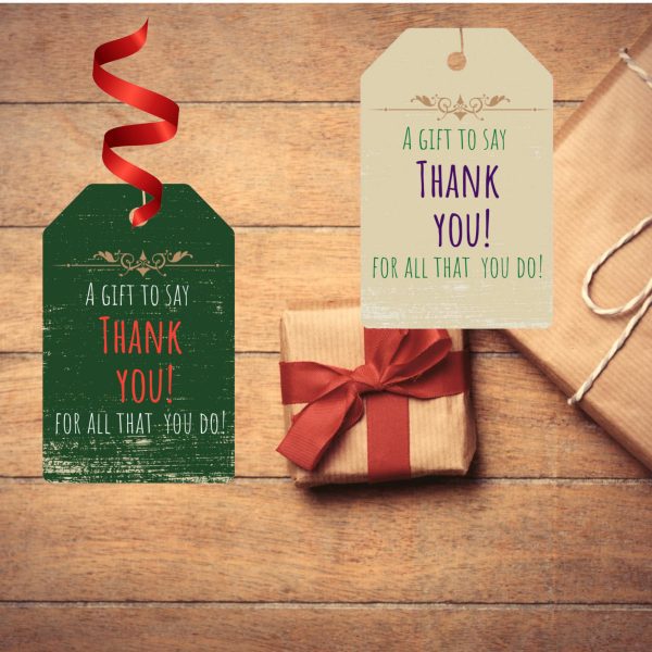Thank You Gift Tags - Image 3
